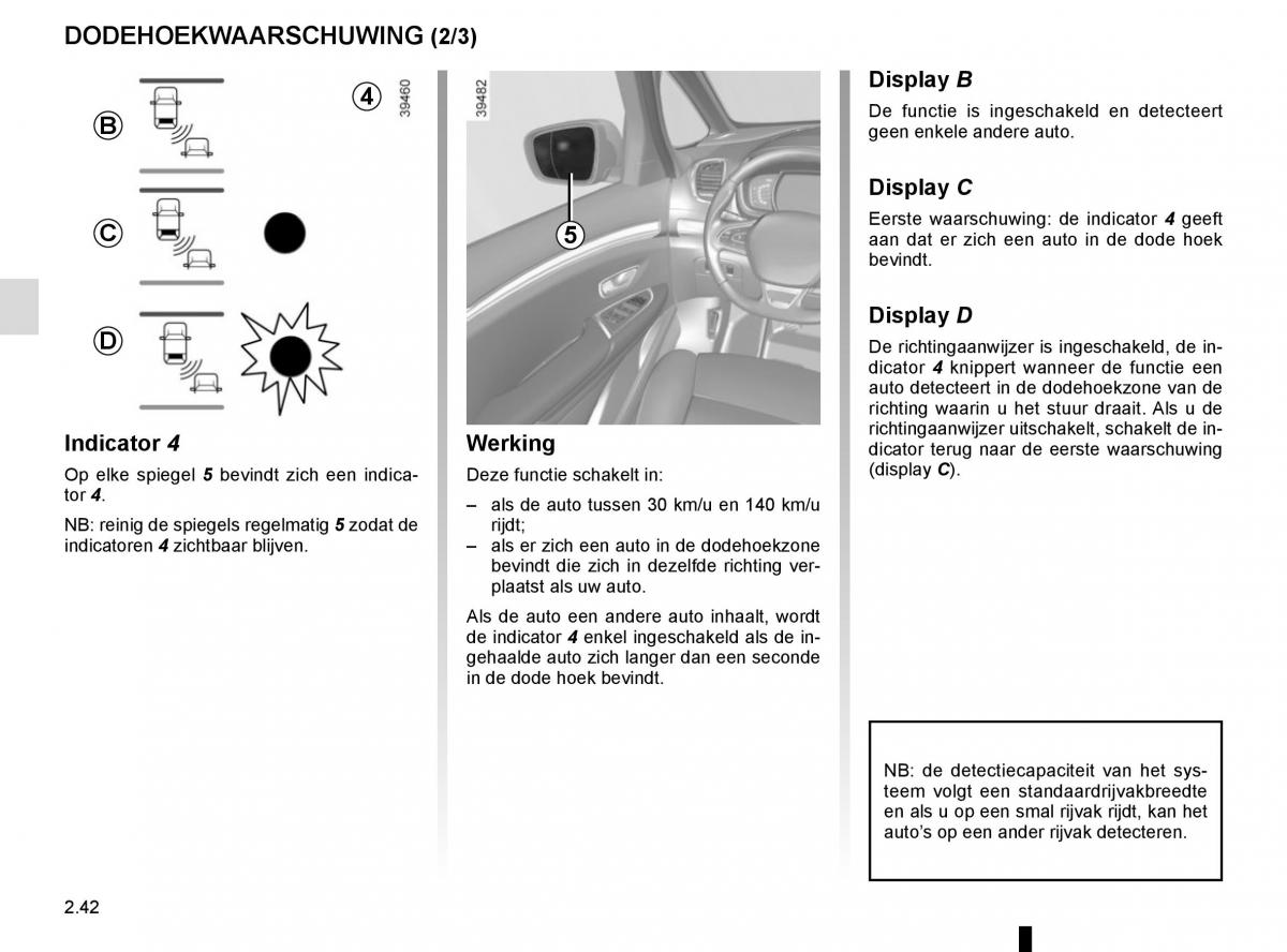 Renault Espace V 5 handleiding / page 150