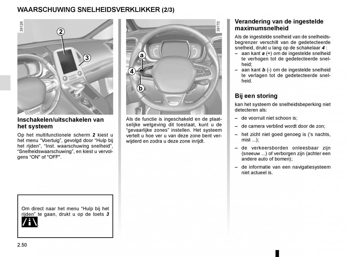 Renault Espace V 5 handleiding / page 158