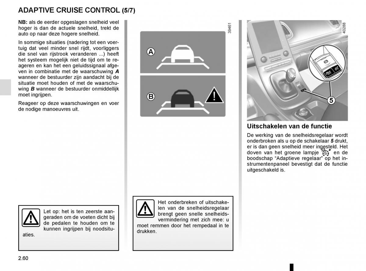 Renault Espace V 5 handleiding / page 168