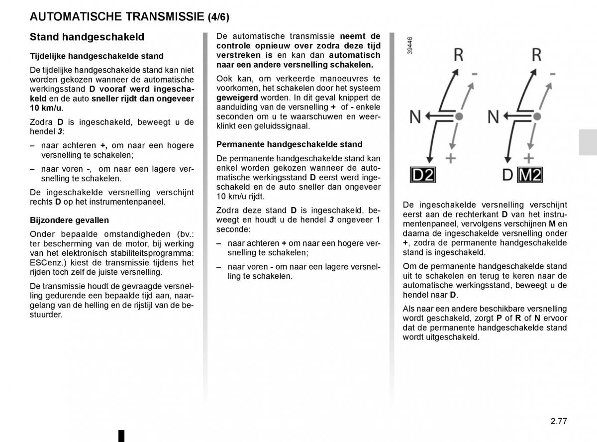 Renault Espace V 5 handleiding / page 185