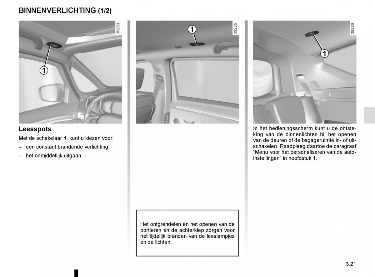 Renault Espace V 5 handleiding / page 209