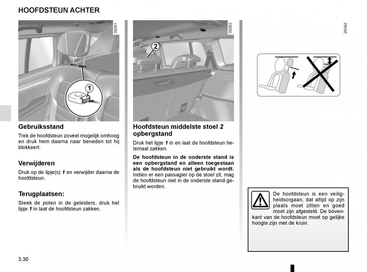 Renault Espace V 5 handleiding / page 218