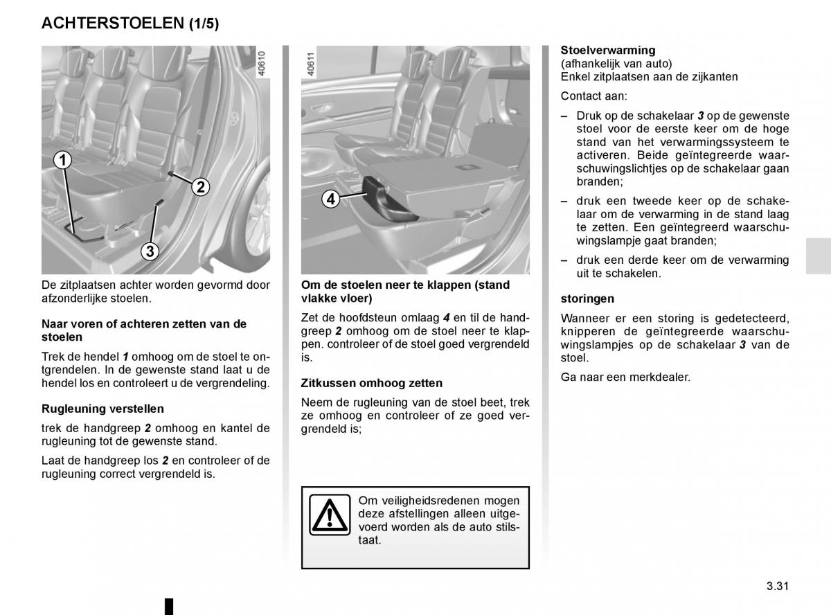 Renault Espace V 5 handleiding / page 219