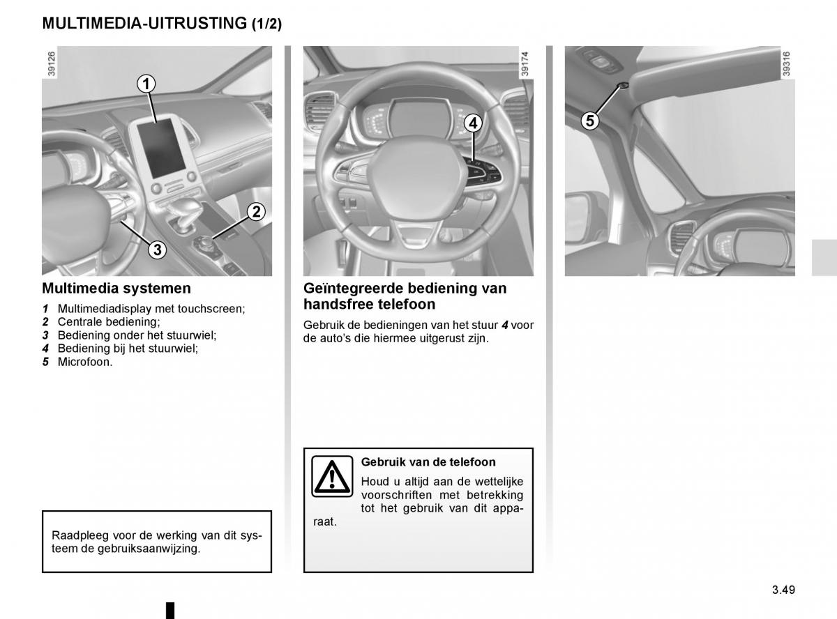 Renault Espace V 5 handleiding / page 237