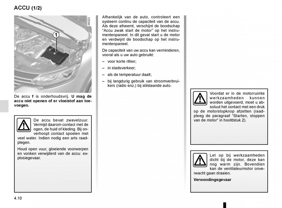 Renault Espace V 5 handleiding / page 248