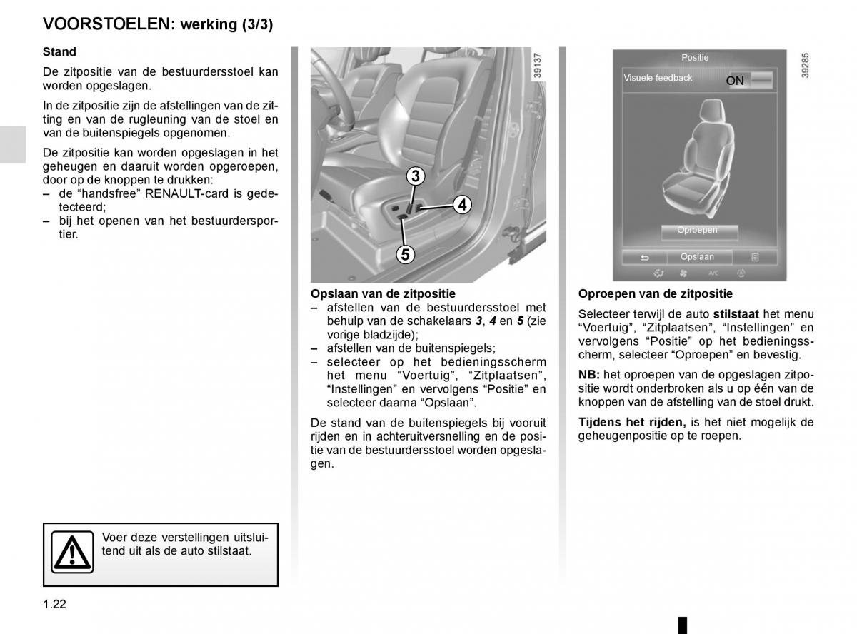 Renault Espace V 5 handleiding / page 28