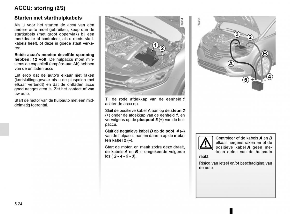 Renault Espace V 5 handleiding / page 280