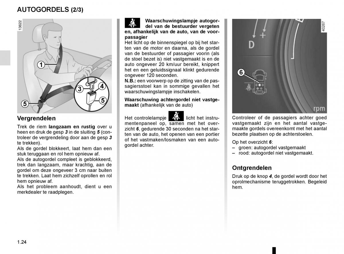 Renault Espace V 5 handleiding / page 30