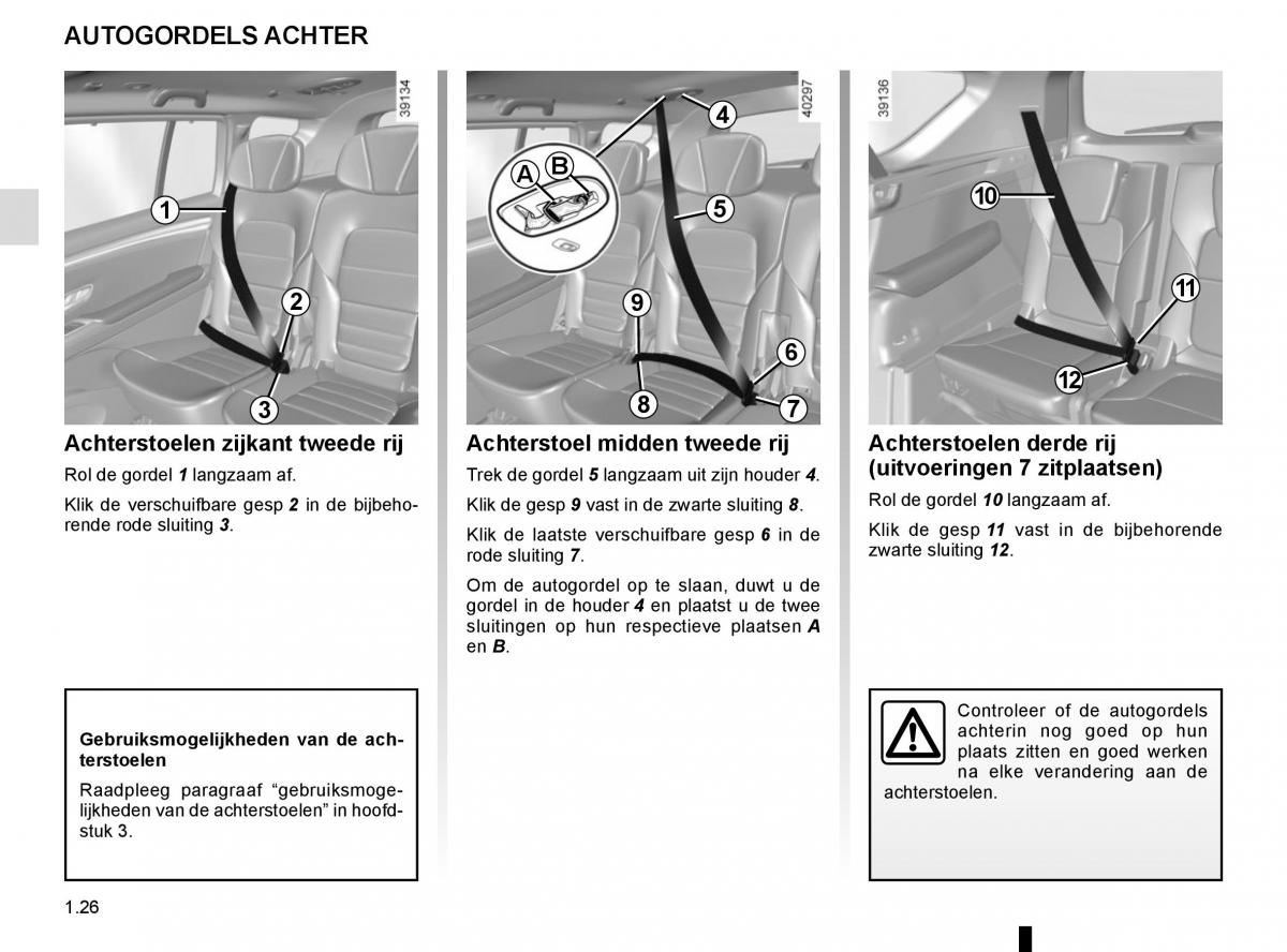 Renault Espace V 5 handleiding / page 32