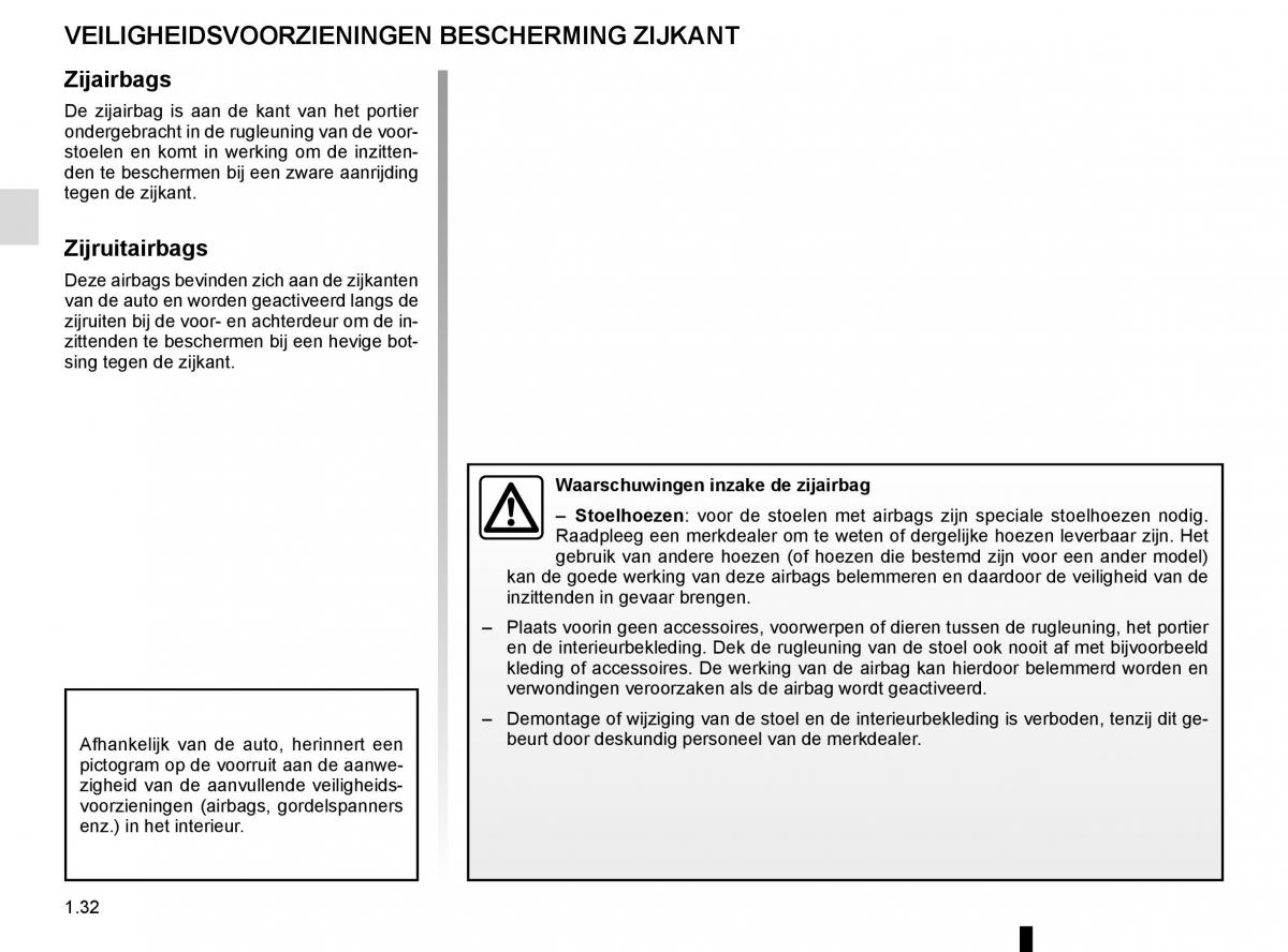 Renault Espace V 5 handleiding / page 38