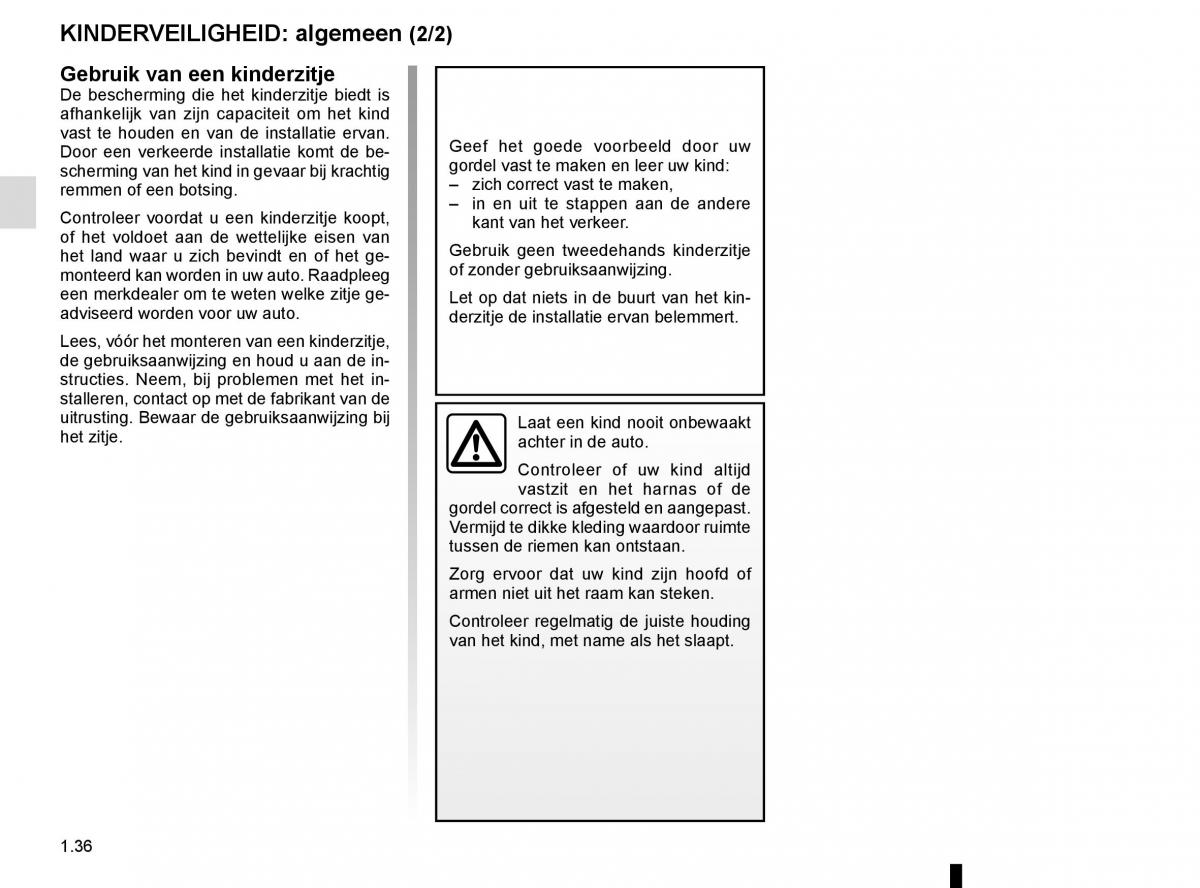 Renault Espace V 5 handleiding / page 42