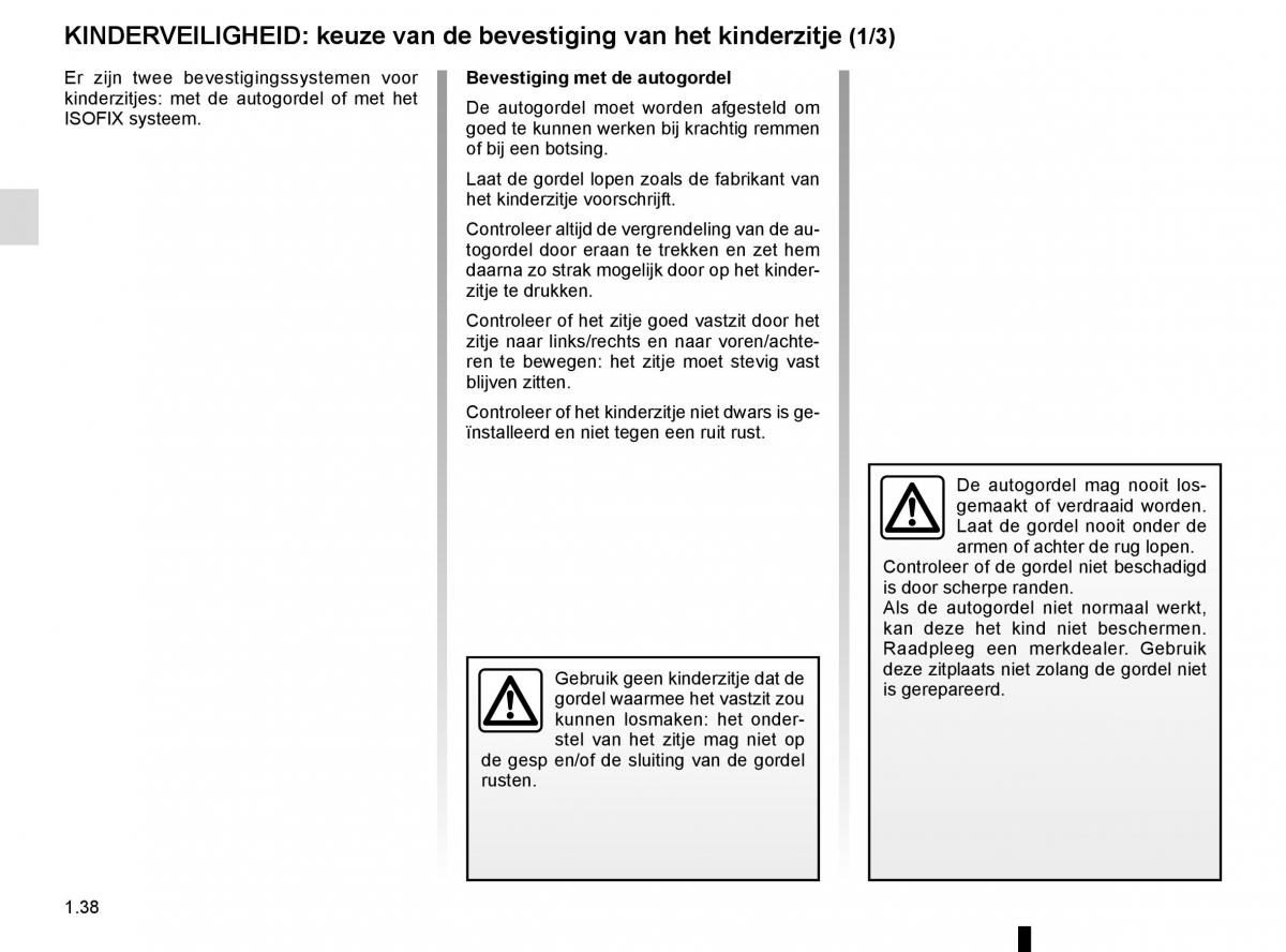 Renault Espace V 5 handleiding / page 44