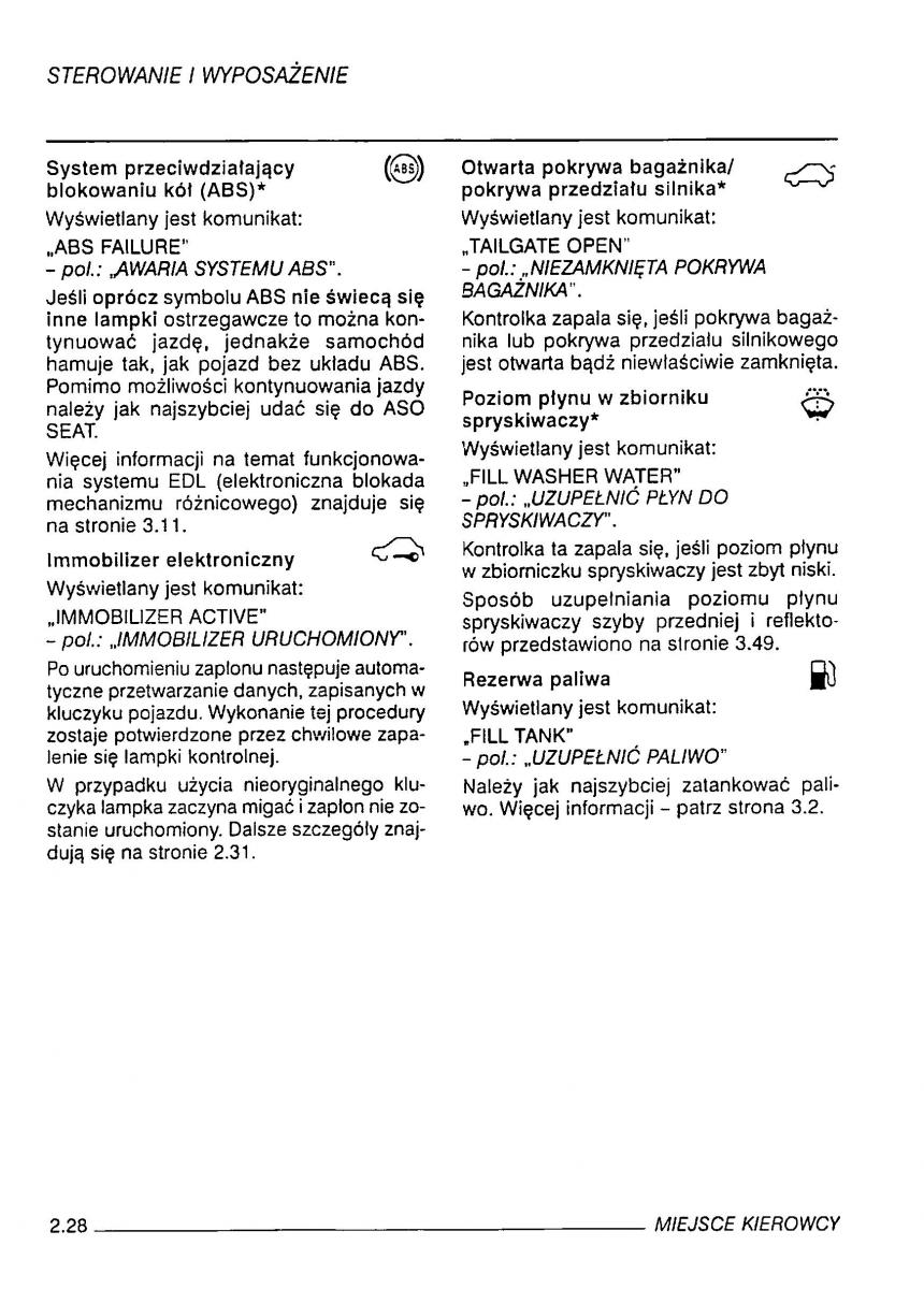 Seat Alhambra I 1 instrukcja obslugi / page 72