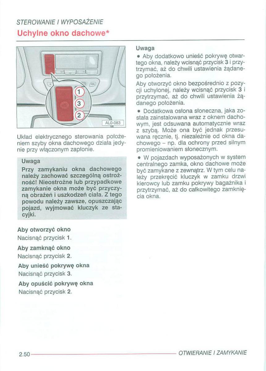 Seat Alhambra I 1 instrukcja obslugi / page 94