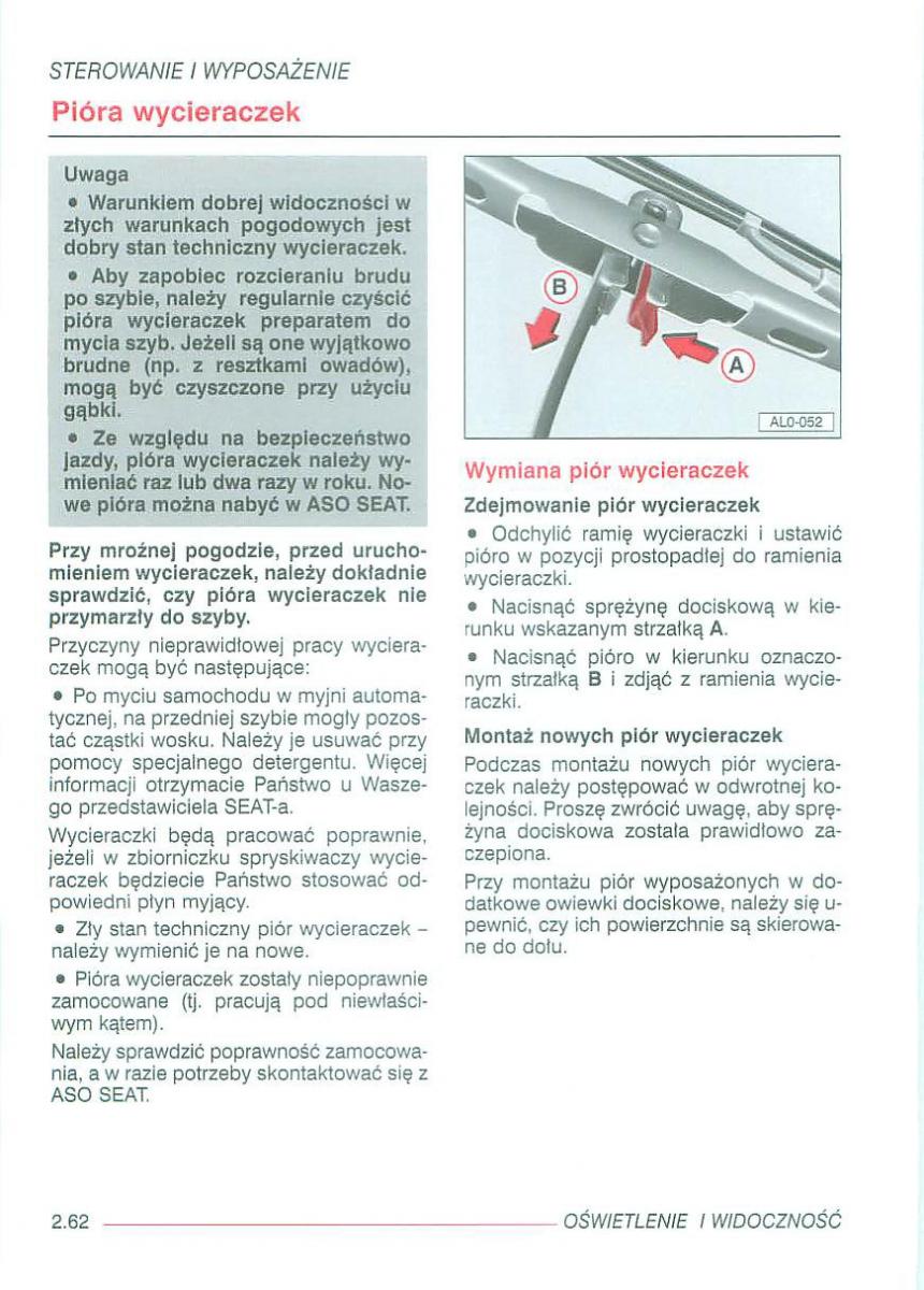 Seat Alhambra I 1 instrukcja obslugi / page 106