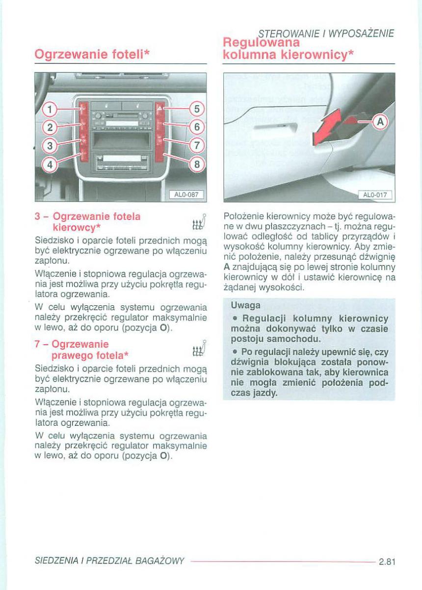 Seat Alhambra I 1 instrukcja obslugi / page 125