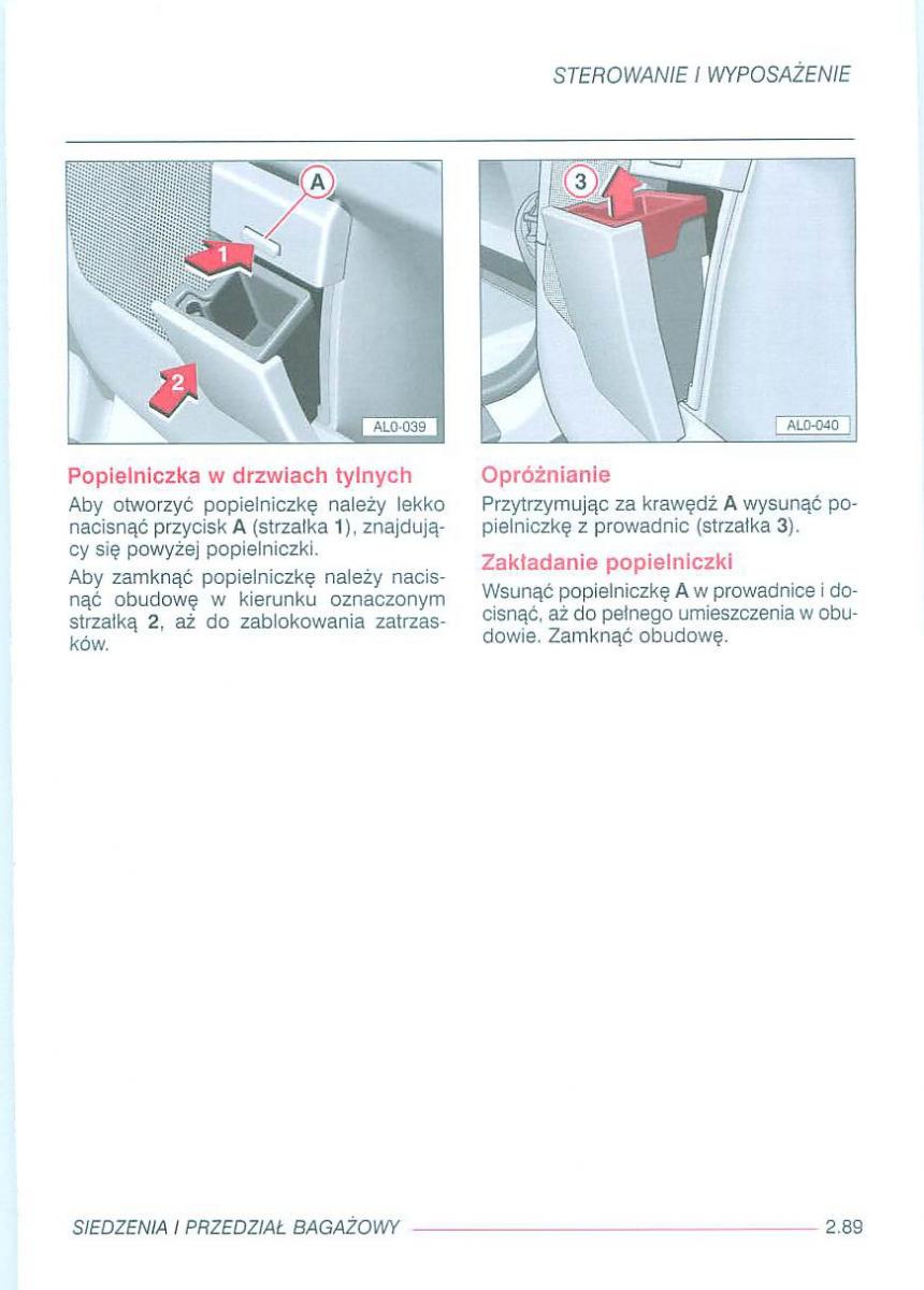 Seat Alhambra I 1 instrukcja obslugi / page 133