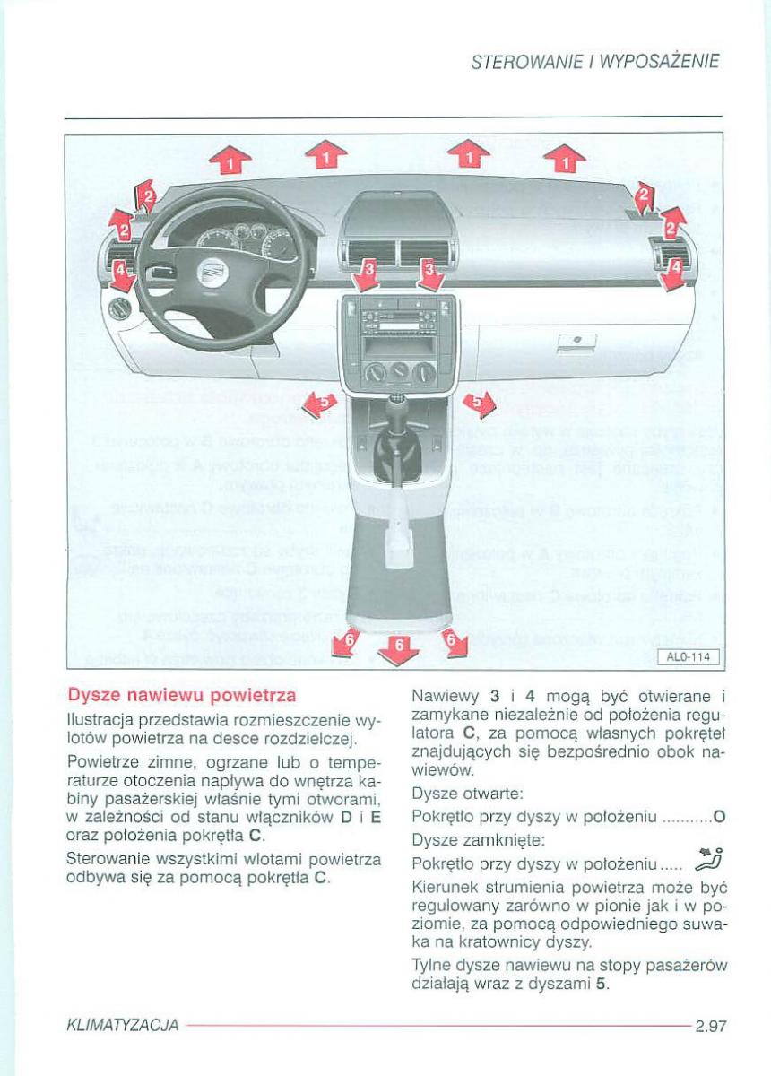 Seat Alhambra I 1 instrukcja obslugi / page 141