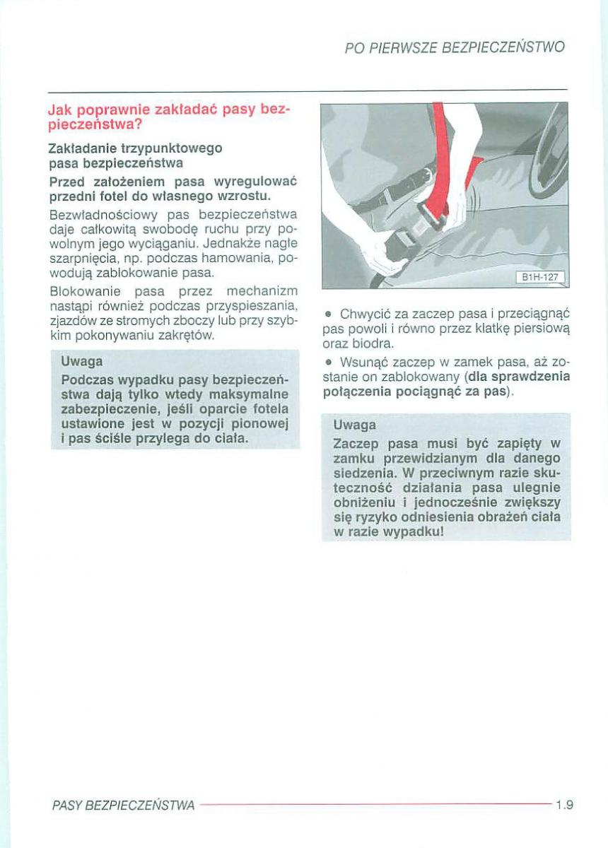 Seat Alhambra I 1 instrukcja obslugi / page 16