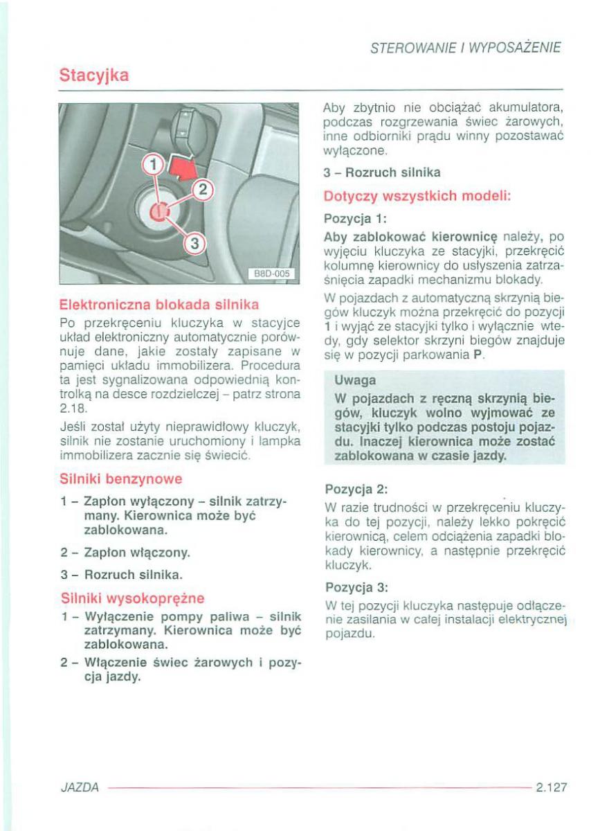 Seat Alhambra I 1 instrukcja obslugi / page 171