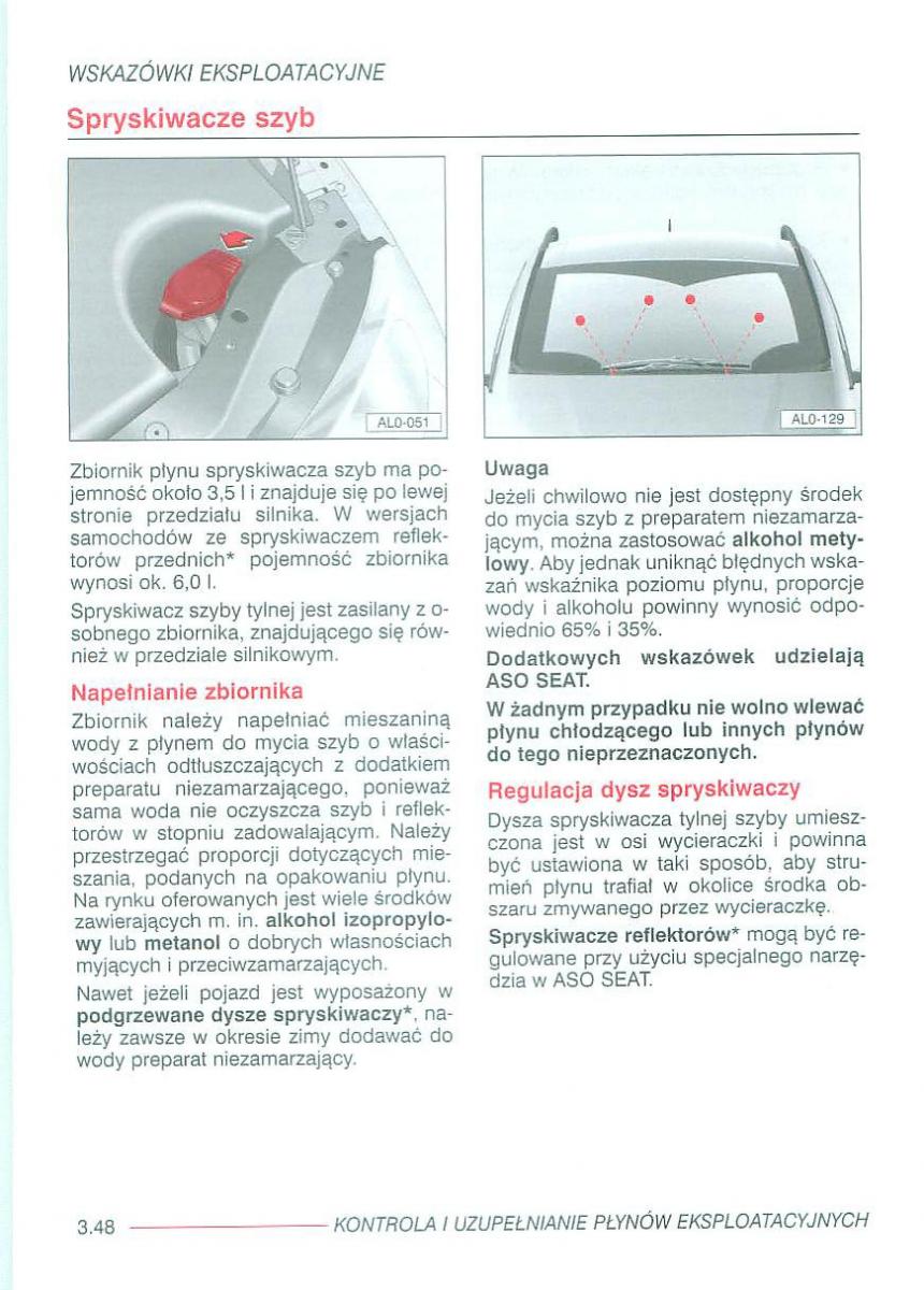 Seat Alhambra I 1 instrukcja obslugi / page 225