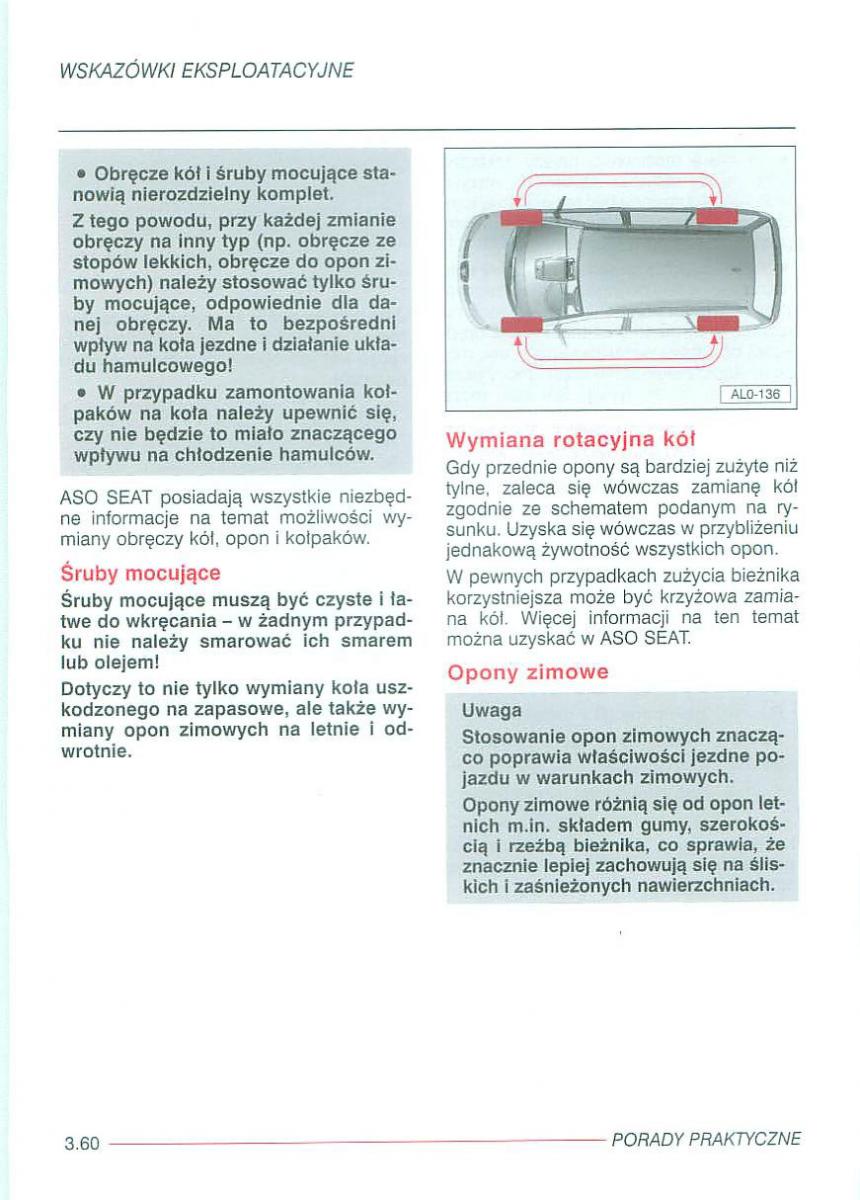 Seat Alhambra I 1 instrukcja obslugi / page 237