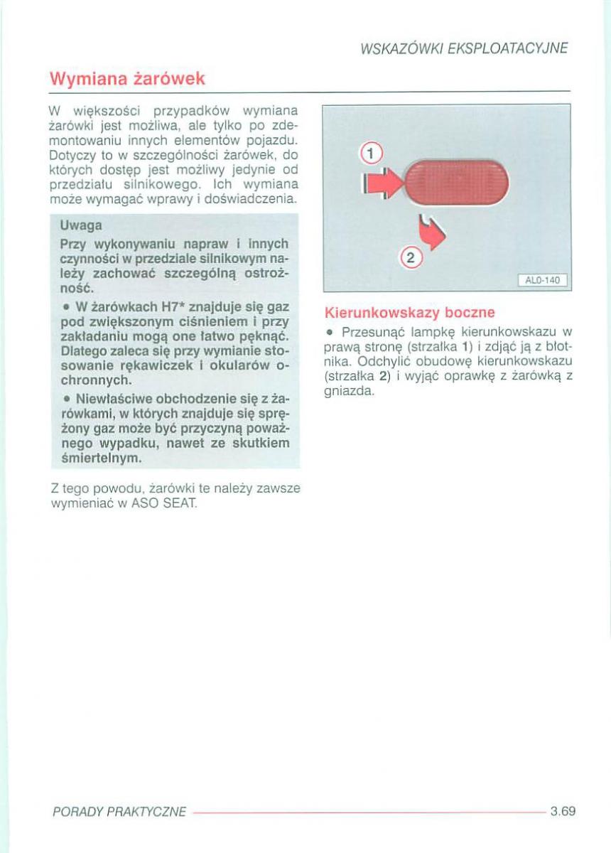 Seat Alhambra I 1 instrukcja obslugi / page 246