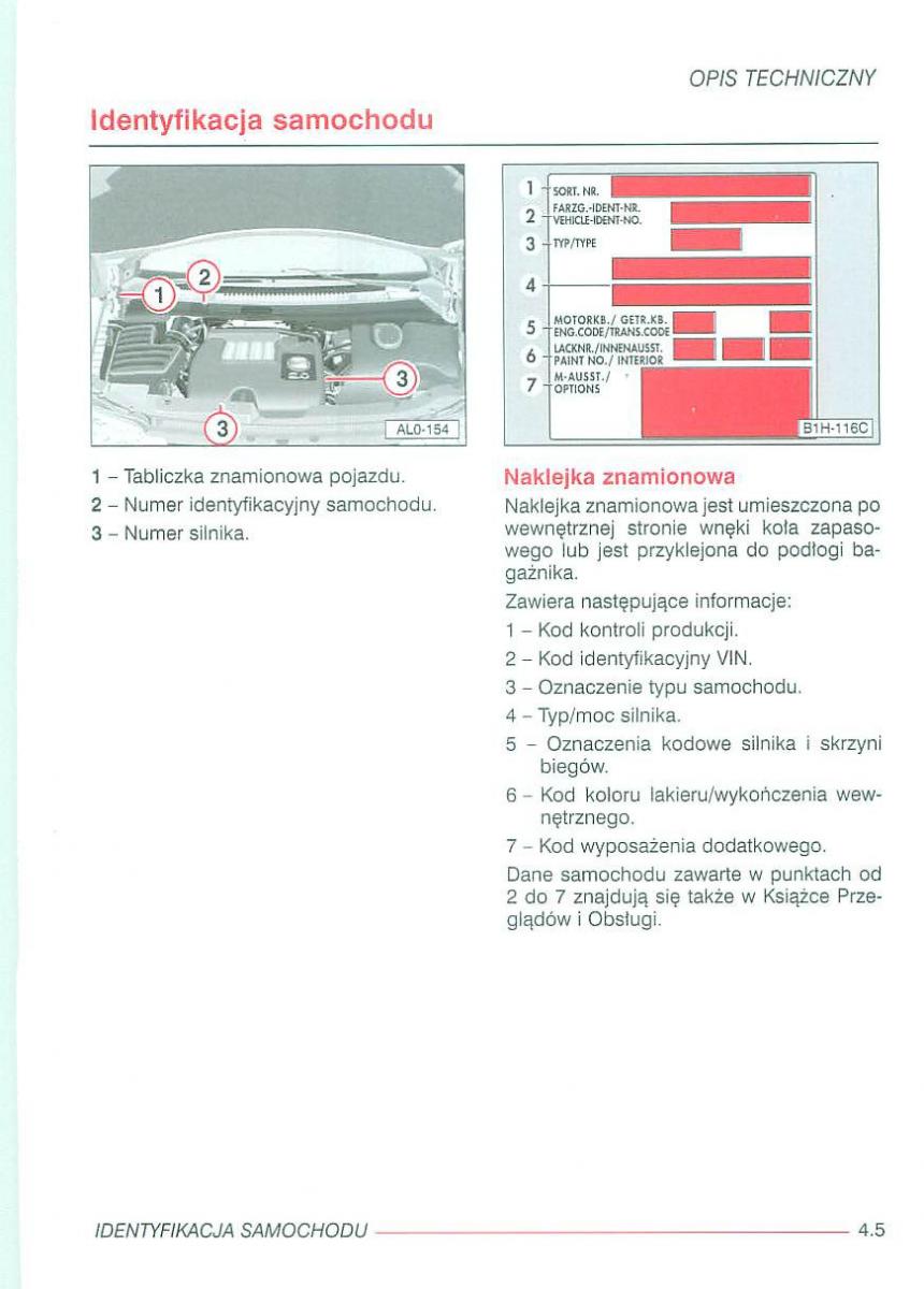 Seat Alhambra I 1 instrukcja obslugi / page 264