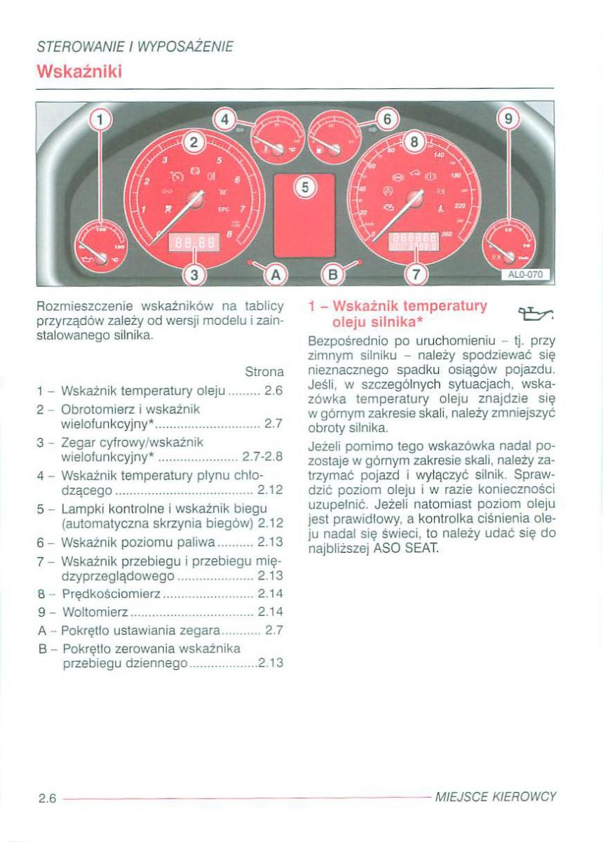 Seat Alhambra I 1 instrukcja obslugi / page 50