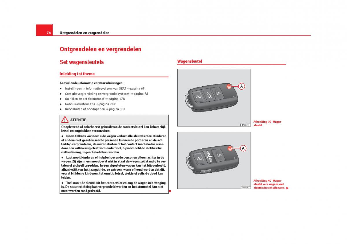 Seat Alhambra II 2 handleiding / page 77