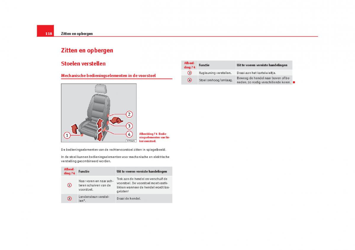 Seat Alhambra II 2 handleiding / page 121