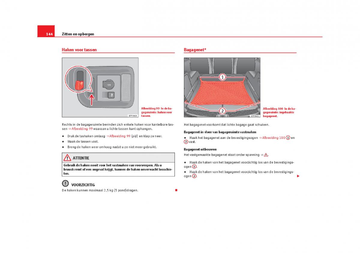 Seat Alhambra II 2 handleiding / page 147