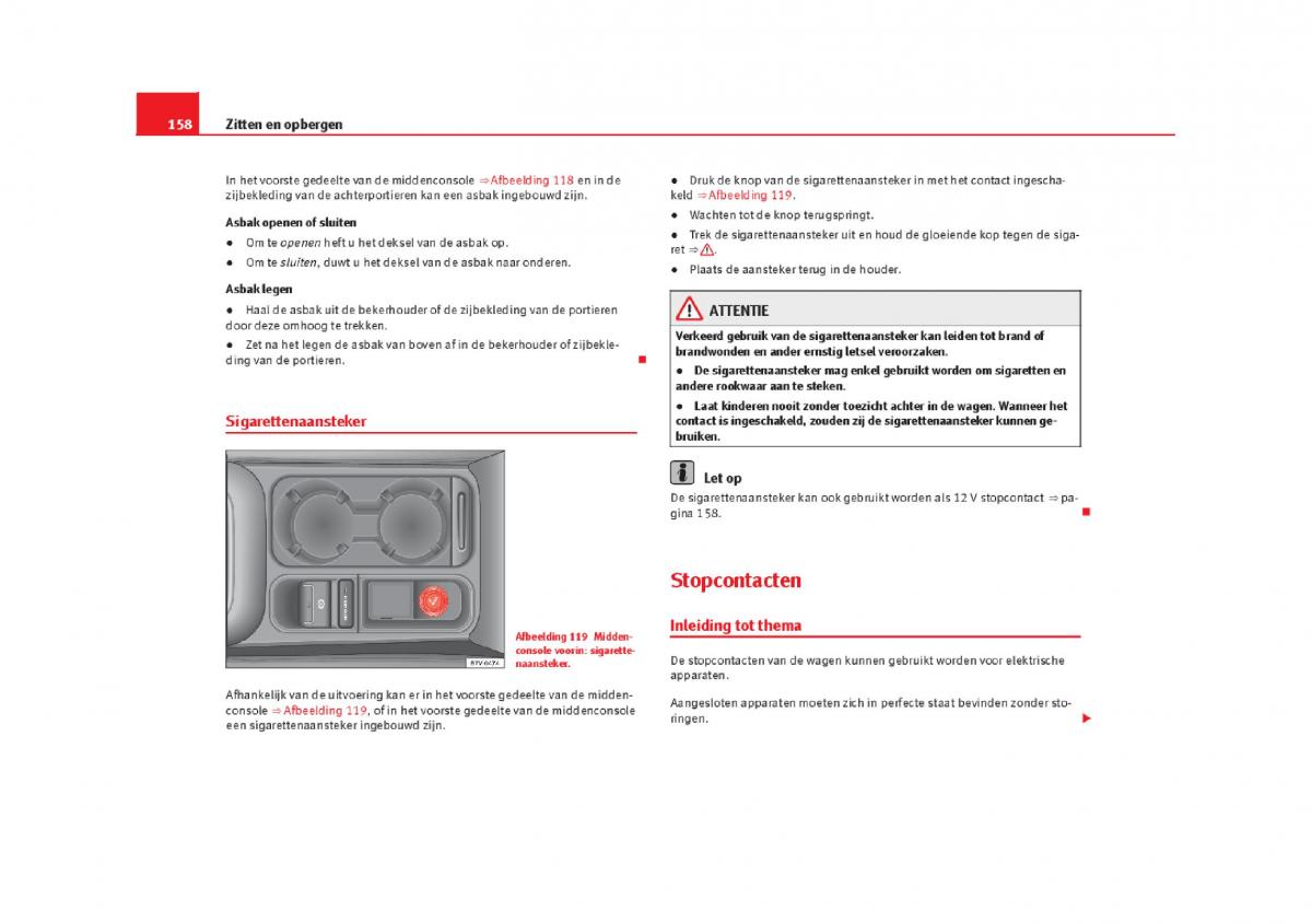 Seat Alhambra II 2 handleiding / page 161