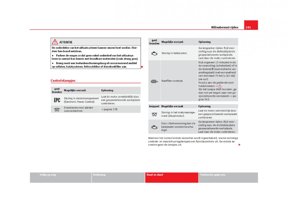 Seat Alhambra II 2 handleiding / page 244