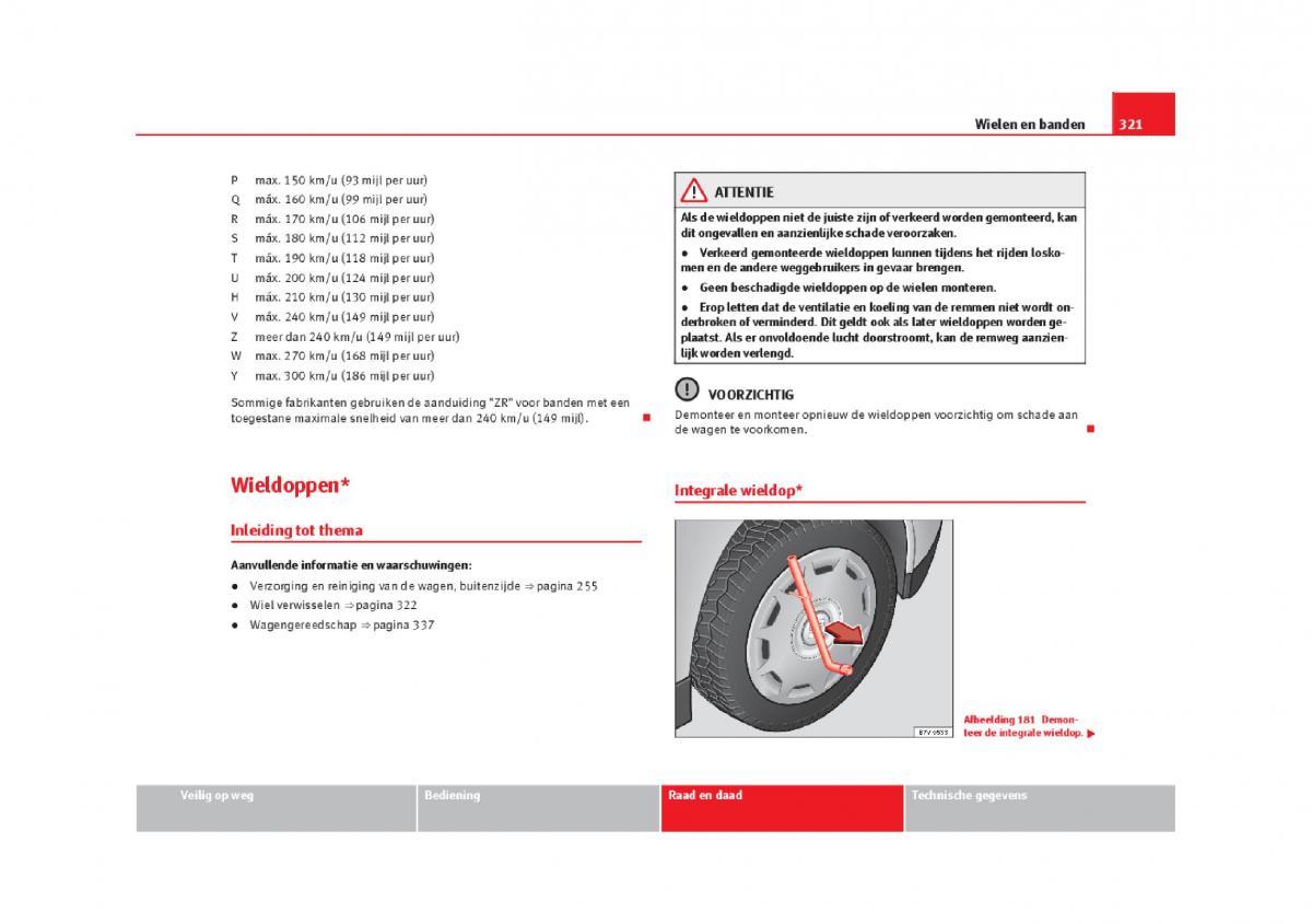 Seat Alhambra II 2 handleiding / page 324