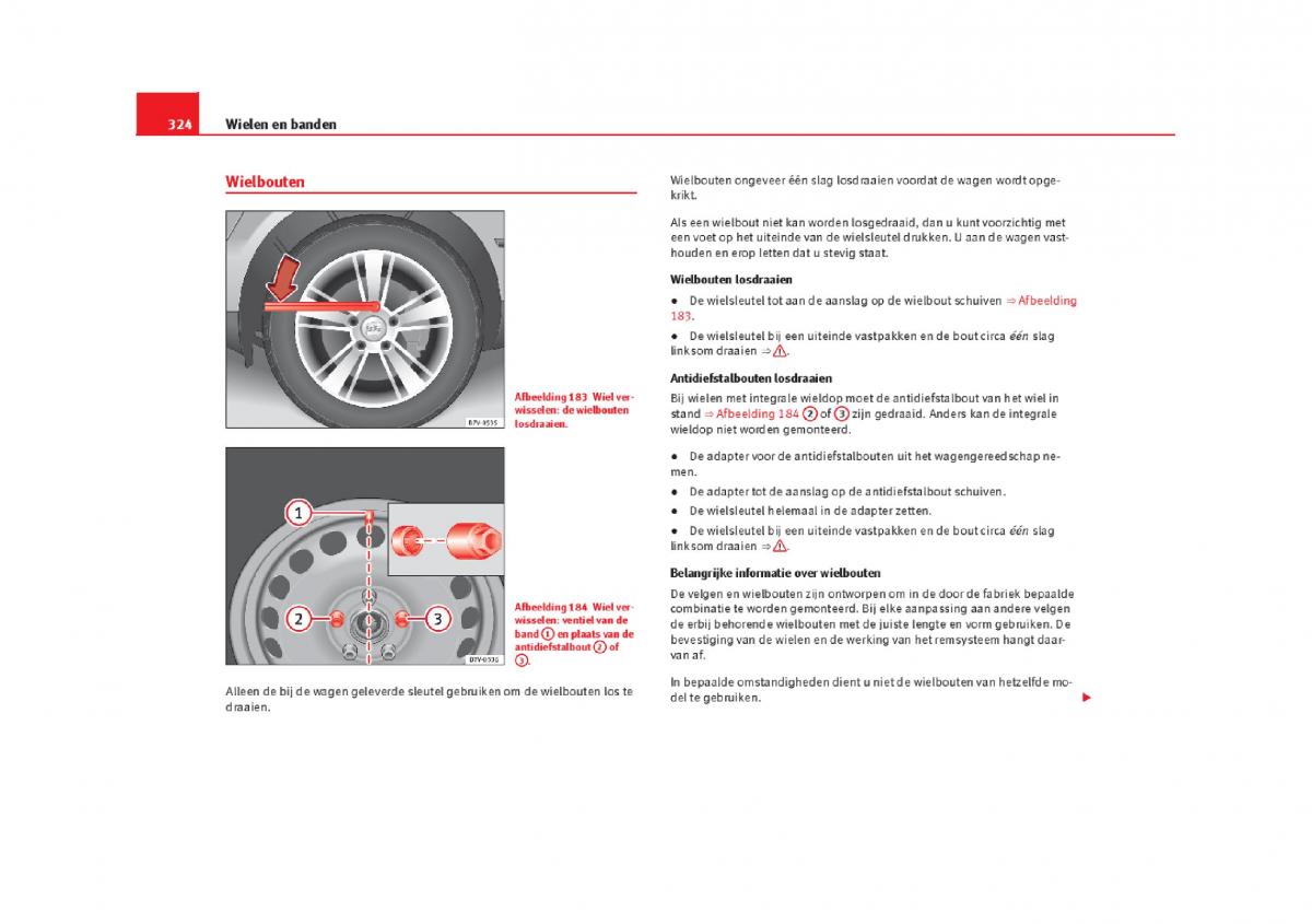 Seat Alhambra II 2 handleiding / page 327