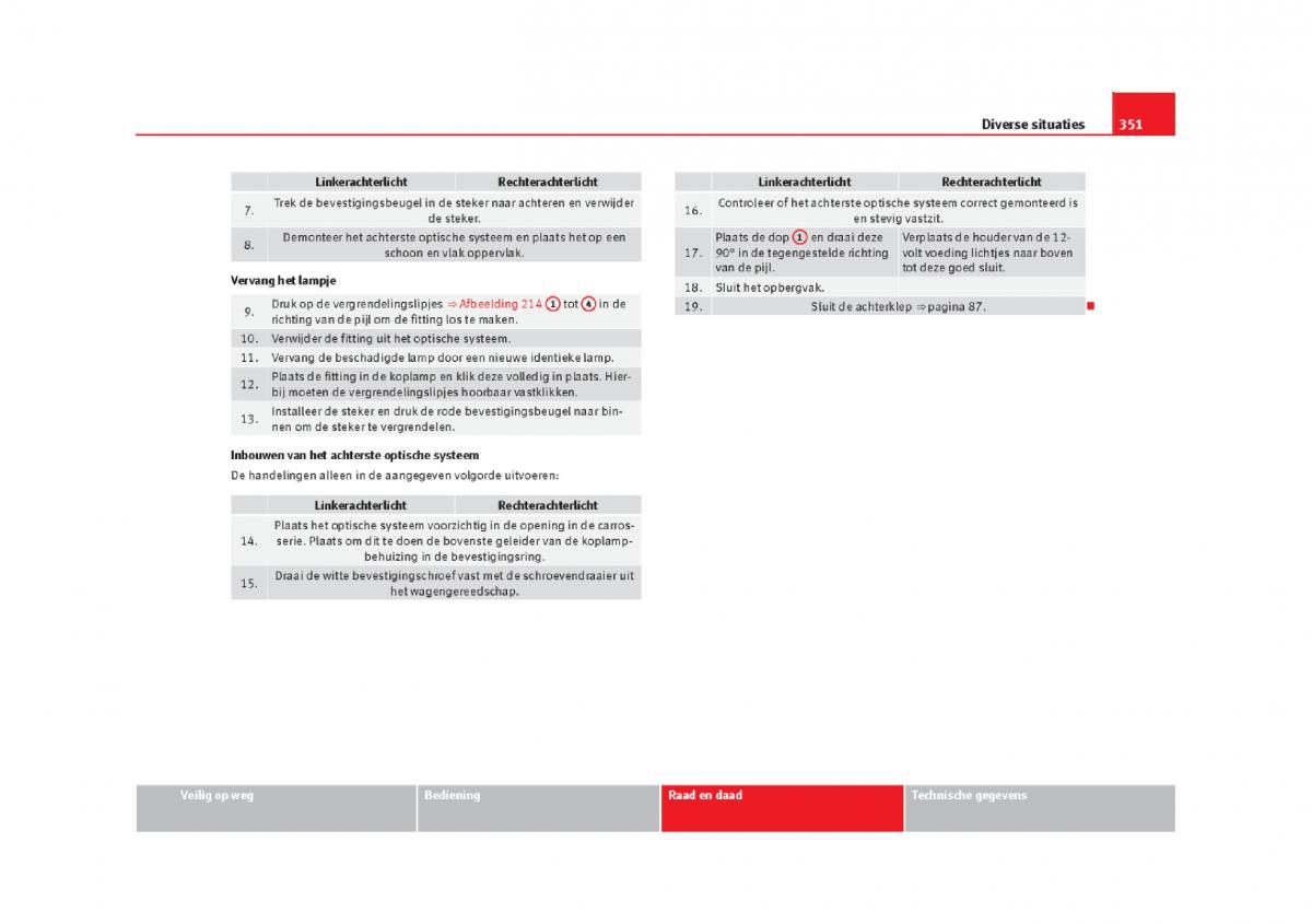 Seat Alhambra II 2 handleiding / page 354