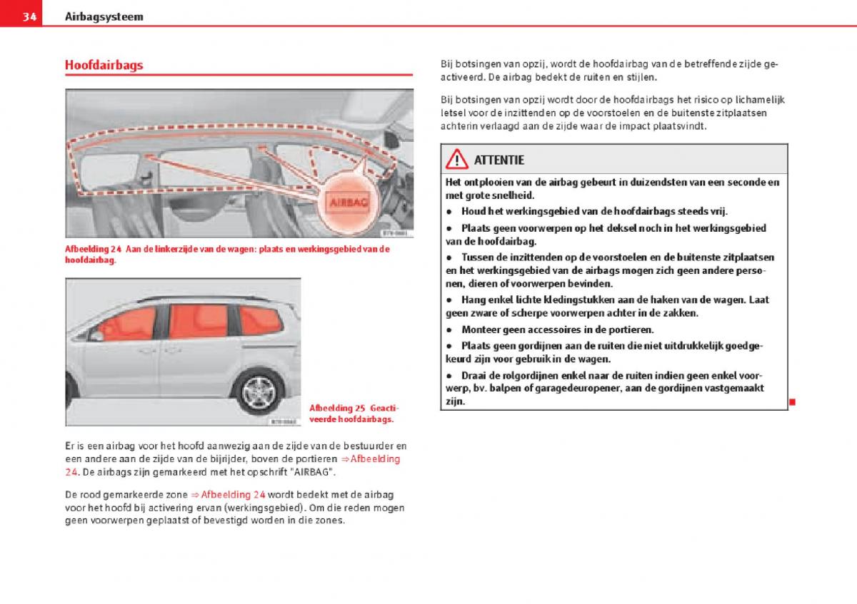 Seat Alhambra II 2 handleiding / page 36