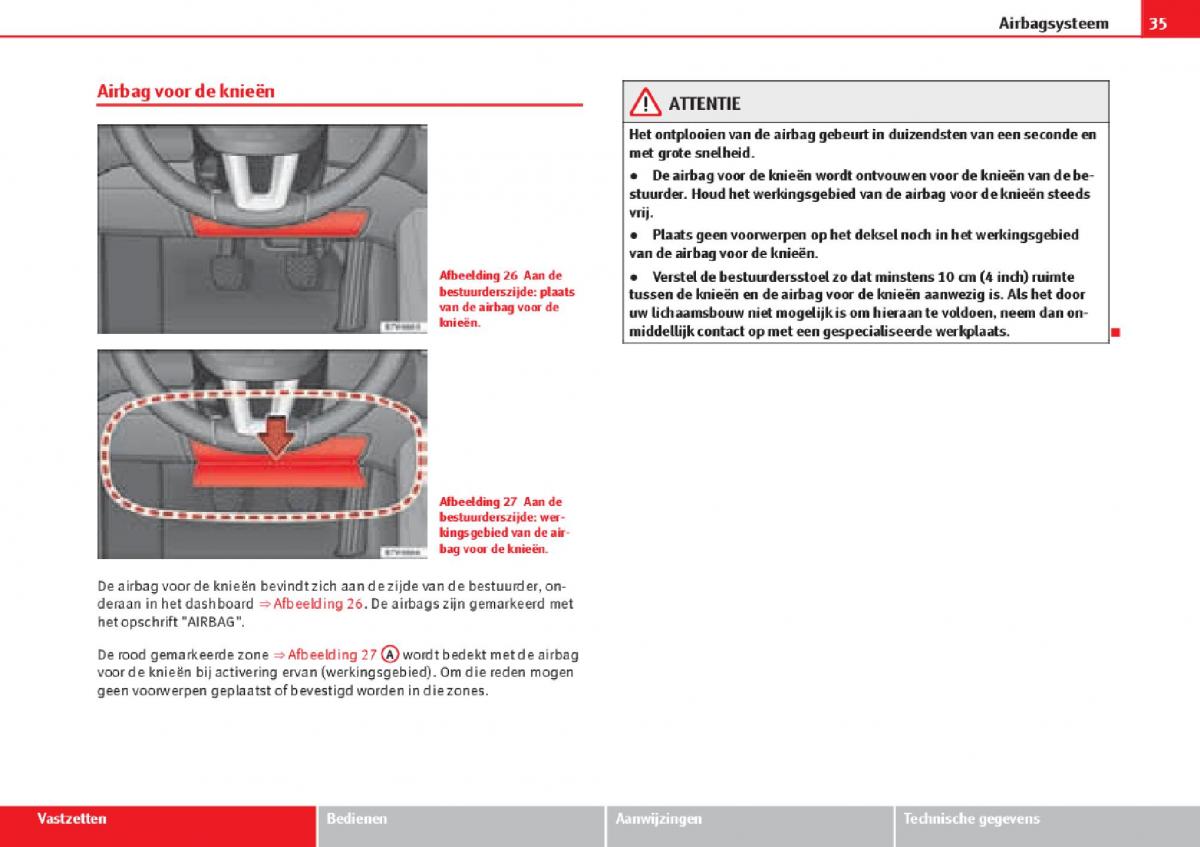 Seat Alhambra II 2 handleiding / page 37