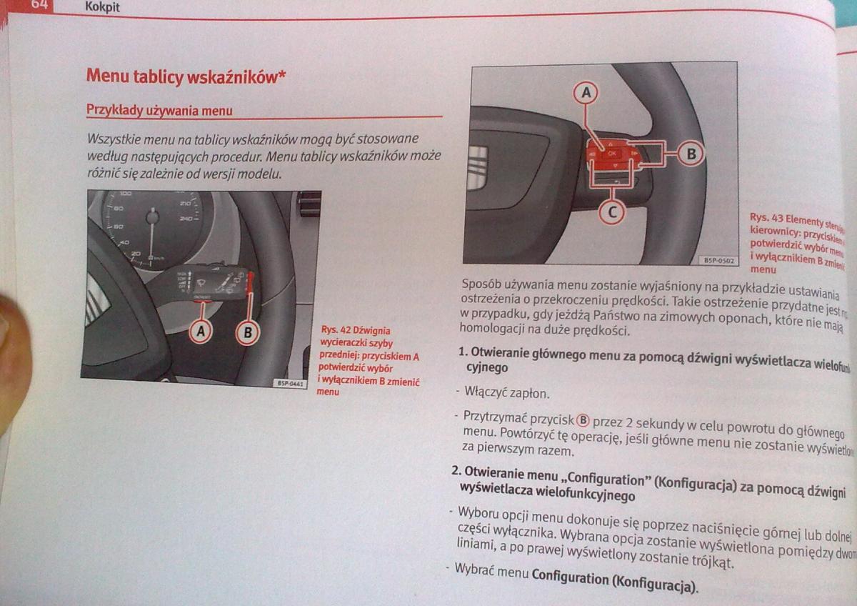 Seat Leon II 2 instrukcja obslugi / page 62