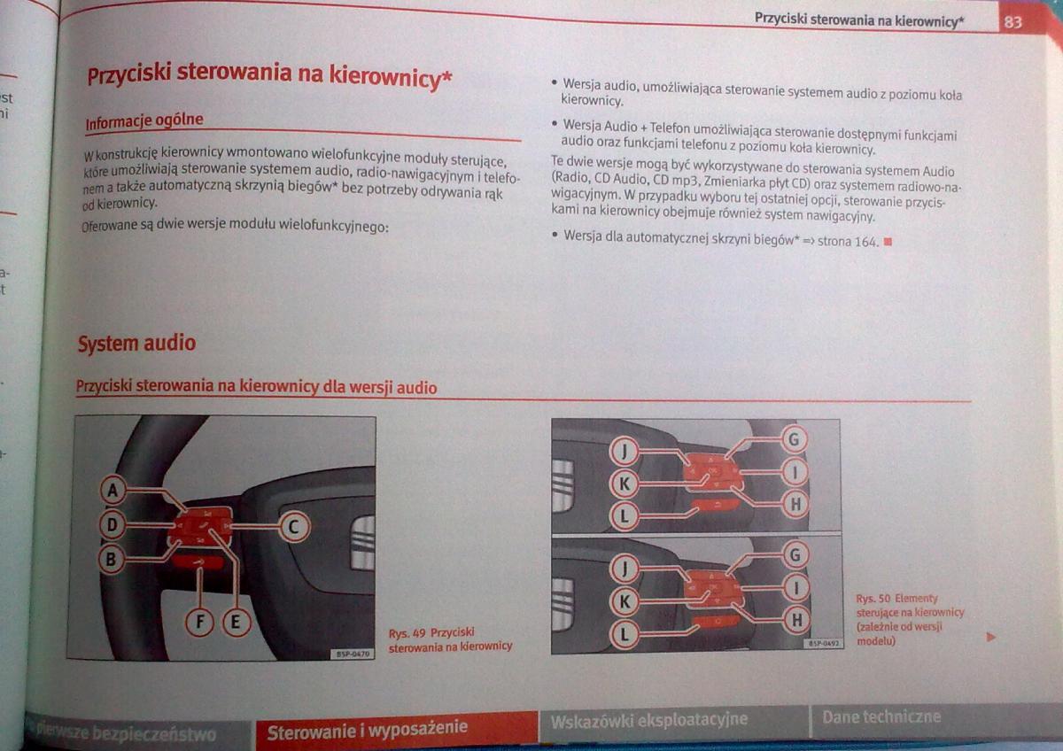 Seat Leon II 2 instrukcja obslugi / page 81