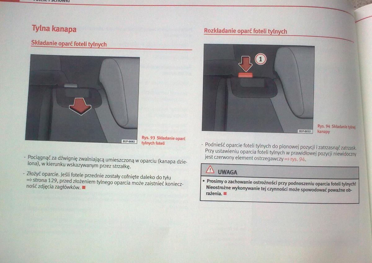 Seat Leon II 2 instrukcja obslugi / page 130