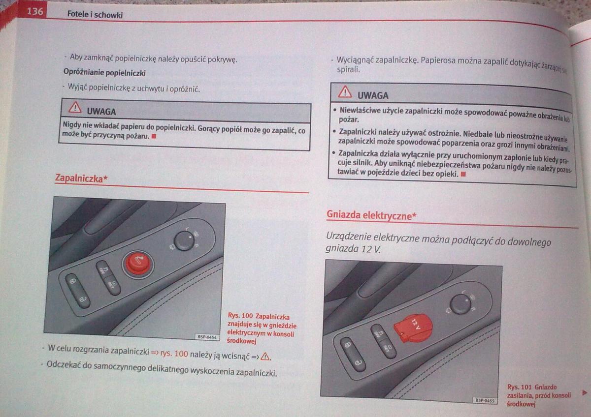 Seat Leon II 2 instrukcja obslugi / page 134