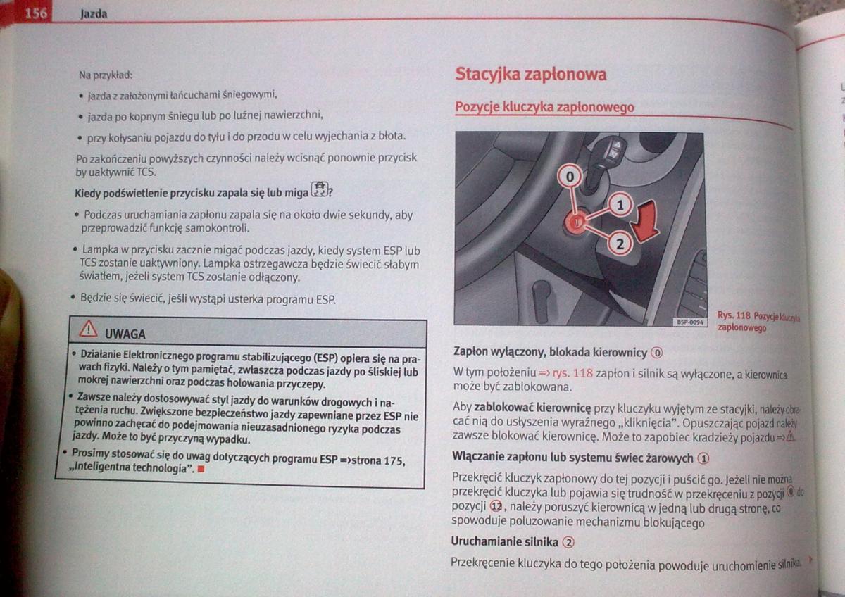 Seat Leon II 2 instrukcja obslugi / page 154