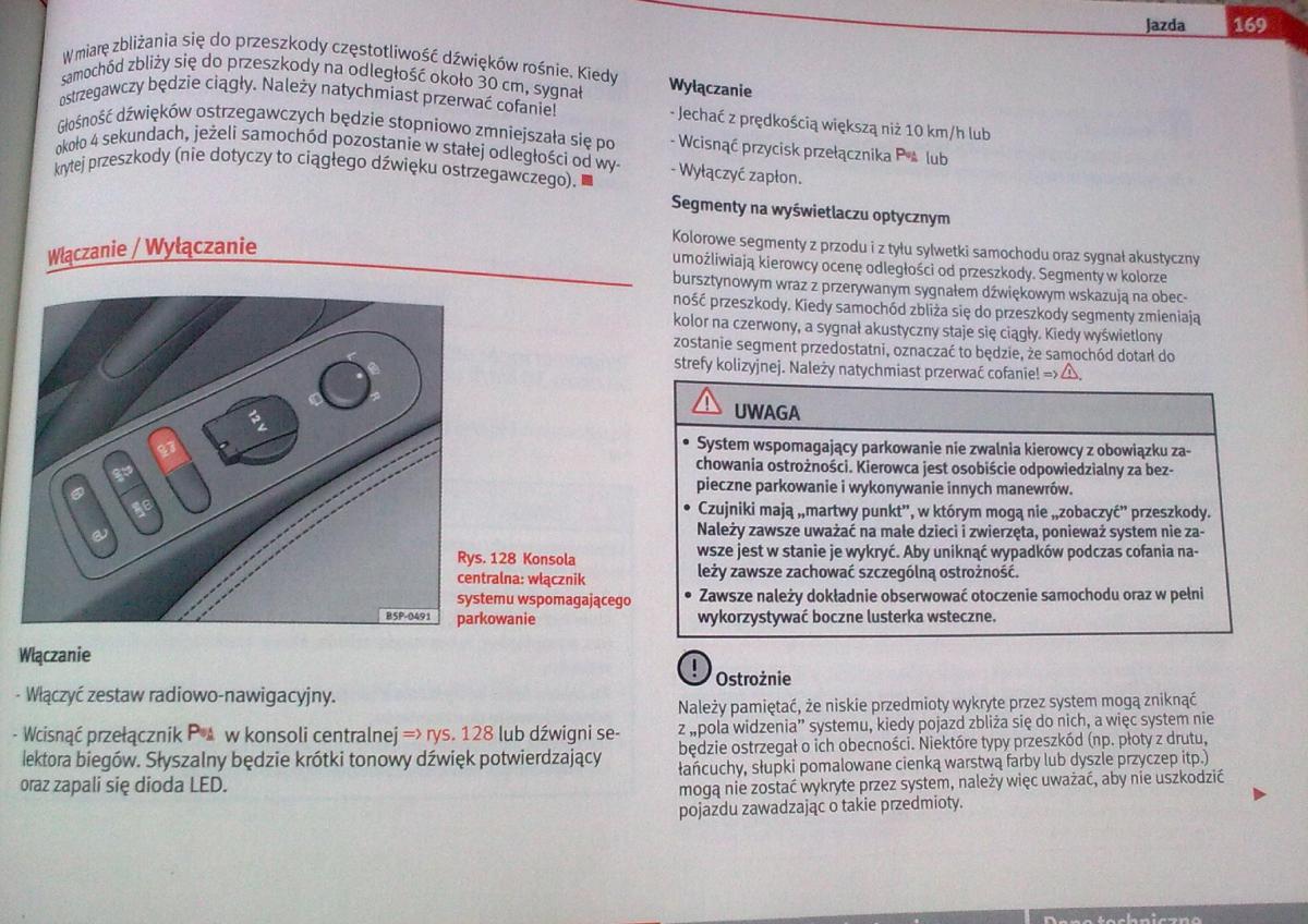 Seat Leon II 2 instrukcja obslugi / page 167