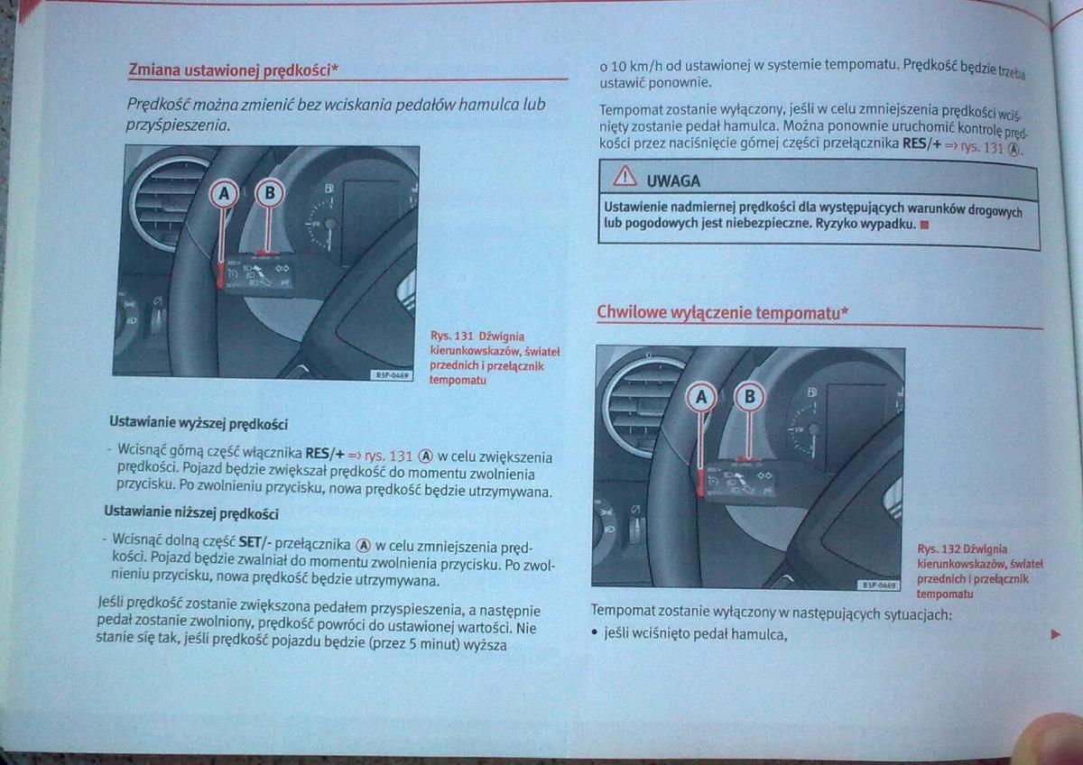 Seat Leon II 2 instrukcja obslugi / page 170