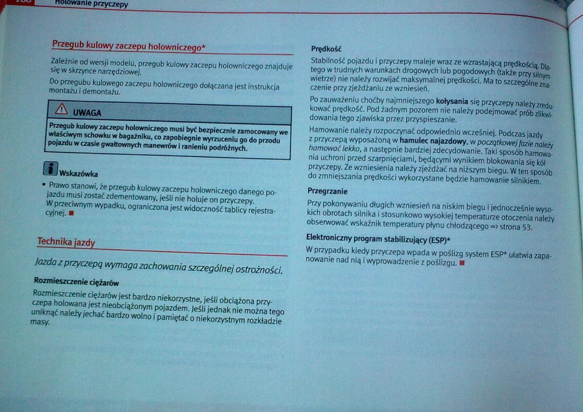 Seat Leon II 2 instrukcja obslugi / page 185