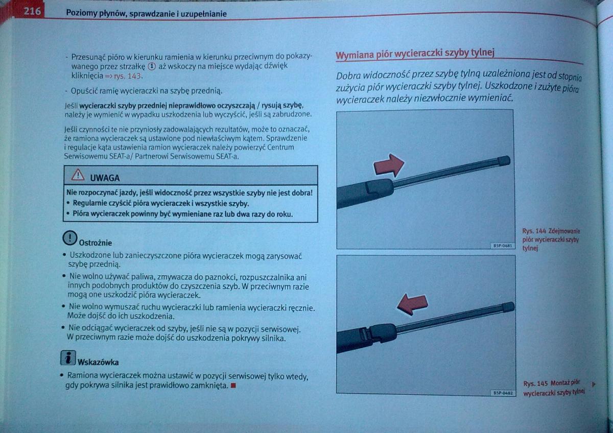 Seat Leon II 2 instrukcja obslugi / page 213