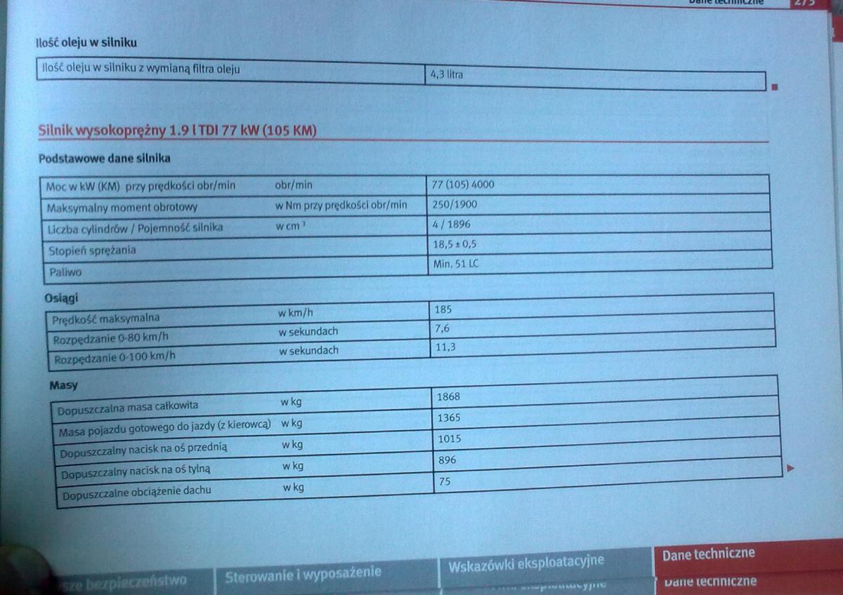 Seat Leon II 2 instrukcja obslugi / page 270