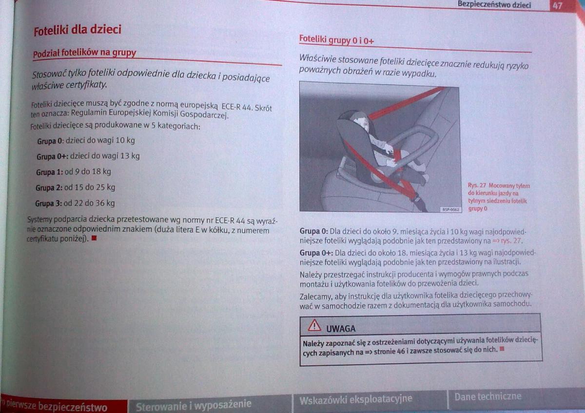 Seat Leon II 2 instrukcja obslugi / page 46